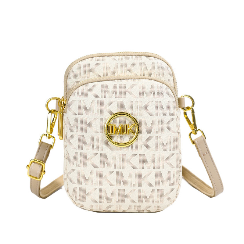 LUYIWEINASI Multi-layer mobile phone bag for women, new spring 2025, mini lightweight small bag, fashionable vertical style, versatile shoulder bag cr