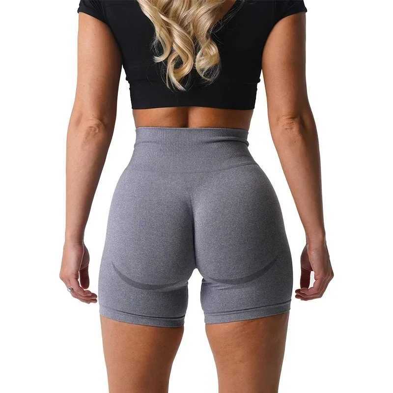 Womens seamless short push up training boots fitness and sports shorts gym clothing yoga shorts Y250412