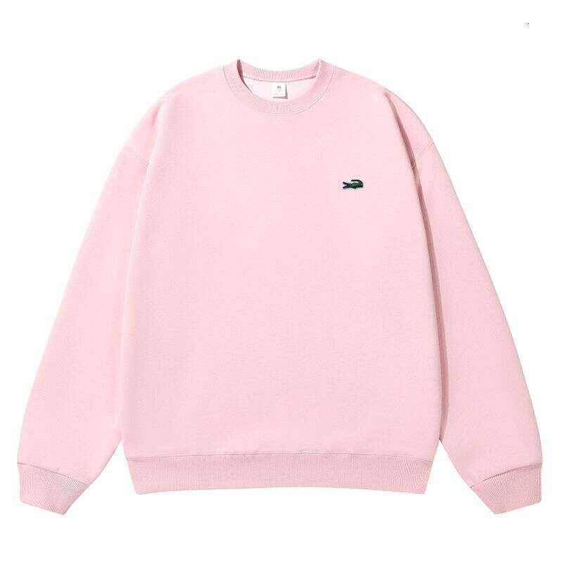 Noble Crocodile Official Flagship Store Sweatshirt Men's Autumn and Winter Round Neck Long designer hoodie Sleeve T-shirt Casual Loose Fleece Lin