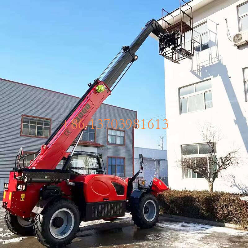 Rated Load Capacity of 3.5T 17m Telescopic Handler Forklift Telescopic Handlers with Bucket