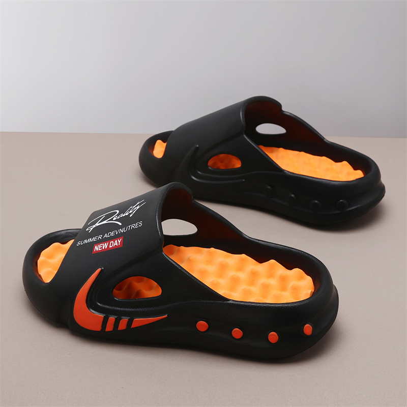free shipping designer Sandals for man outdoor sport breathable indoor slippers platform black white beach shoes
