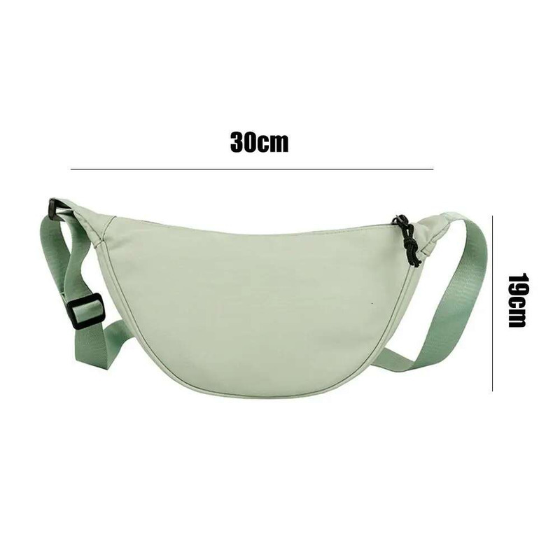 Fashion Nylon Casual Hobos Chest Underarm Crossbody For Women Students Shoulder Cross Body Bag