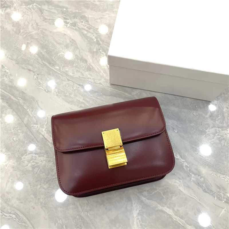 High end genuine leather tofu bag 2025 new retro small square bag super popular single shoulder crossbody bag for womenW251112