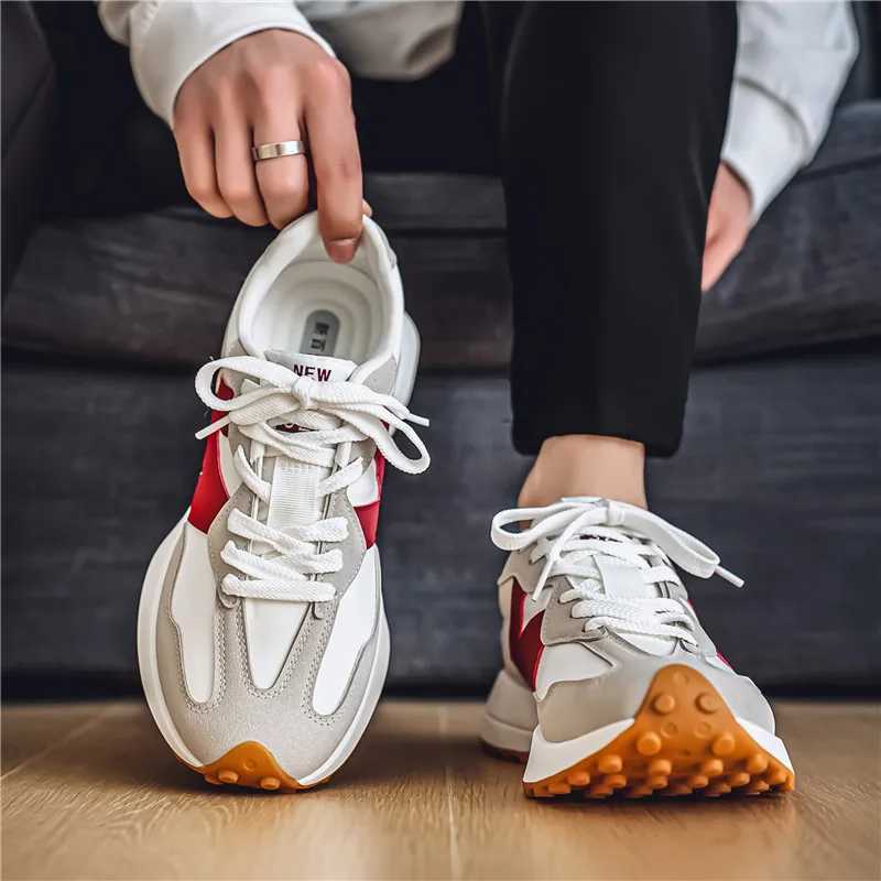 New couple shock-absorbing running shoes mens and womens luxury design mesh breathable flat shoes outdoor sports shoesC250412