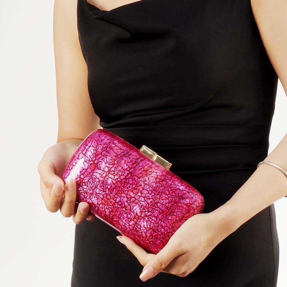 Womens New Single Shoulder Diagonal Cross Bag Acrylic Bag Fashion Wedding Banquet Handbag