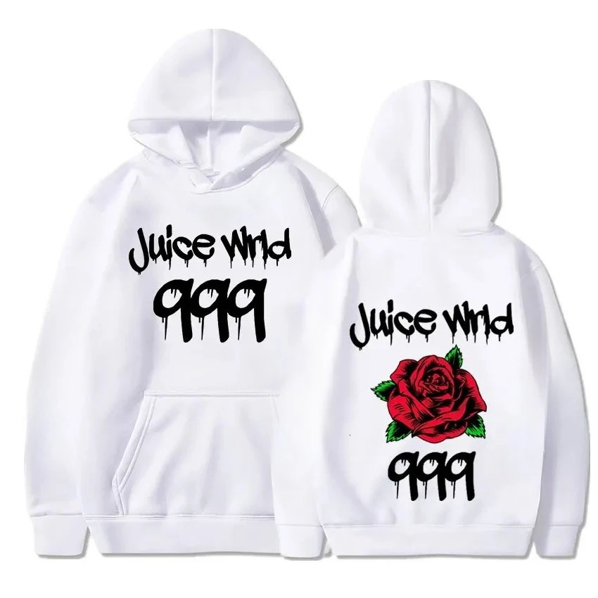 Juice world hip-hop pop singer street fashion men autumn and winter comfortable pullover hoodie outdoor sports 251104