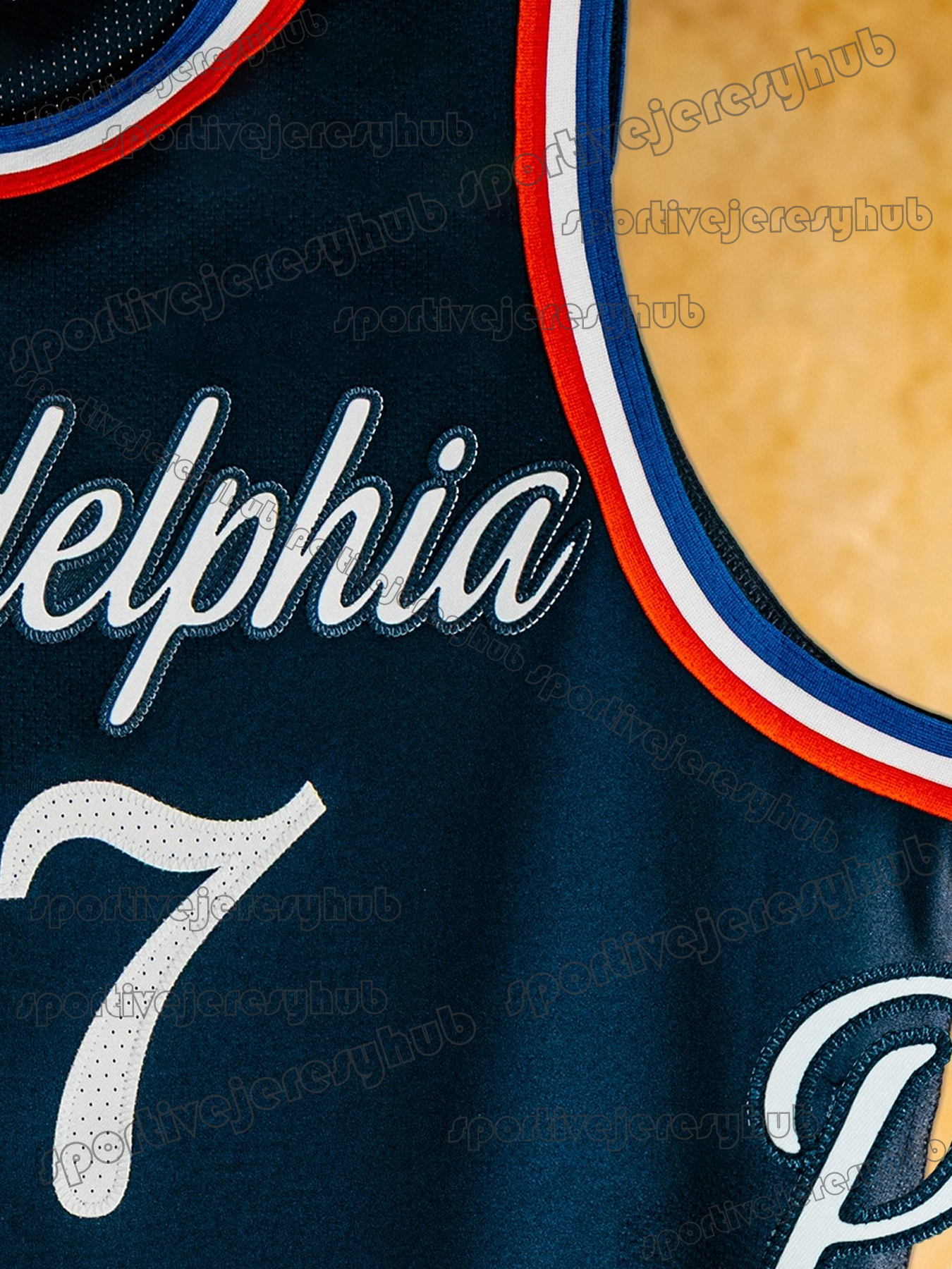 2025-26 City Basketball Jersey George Maxey Edgecombe Grimes Oubre Jr. Drummond McCain Custom Stitched Casual Wear All Sizes Available