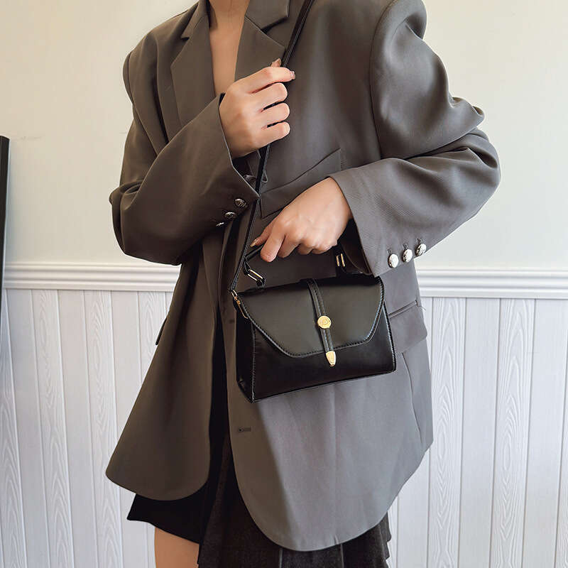 Temperament internet celebrity niche design small square handbag 2025 women's new single shoulder bag