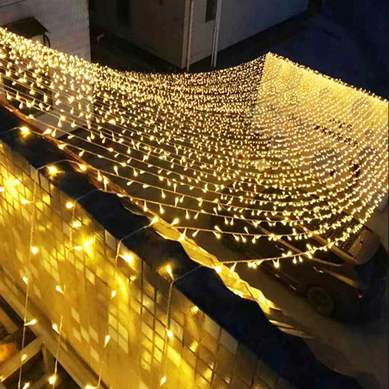 10M 20M Fairy Lights Led String Garland EU Plug Christmas Light Outdoor Indoor Tree Street Garden Wedding Party Decoration M251113