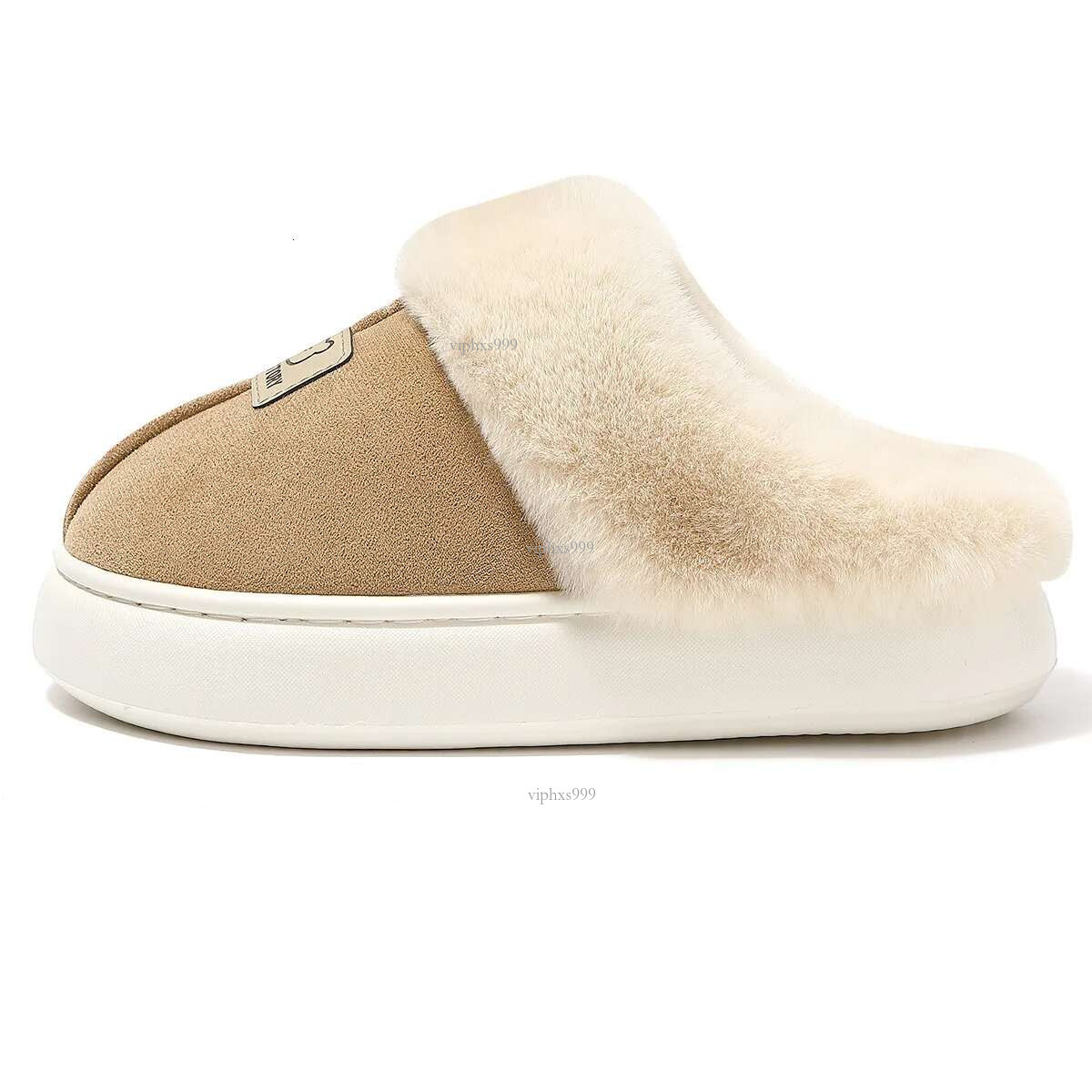 New Free Shipping Designer Shoes Waterproof Slippers Women Winter Thick Soled Outdoor Wear Indoor Home Use Warmth Couples Wrapped Cotton Shoes For Men
