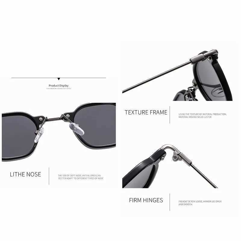 2025 Small Square Sunglasses Riding Driving Sun Glasses Women Men Brand Designer Metal Frame Eyewear Shades Oculos De Sol UV400C250412