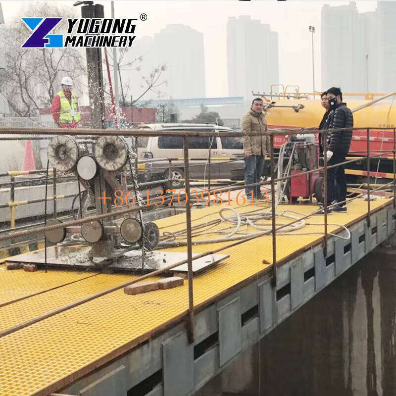 Factory Direct Multiple Dust-proof for Steel Cutting Marble and Granite Diamond Crawler-type Wire Saw Machine