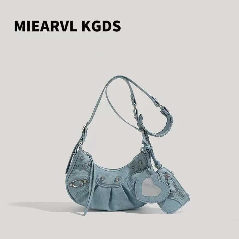 New fashion womens crescent bag personalized fashion shoulder bag trendy crossbody bagXJ251113