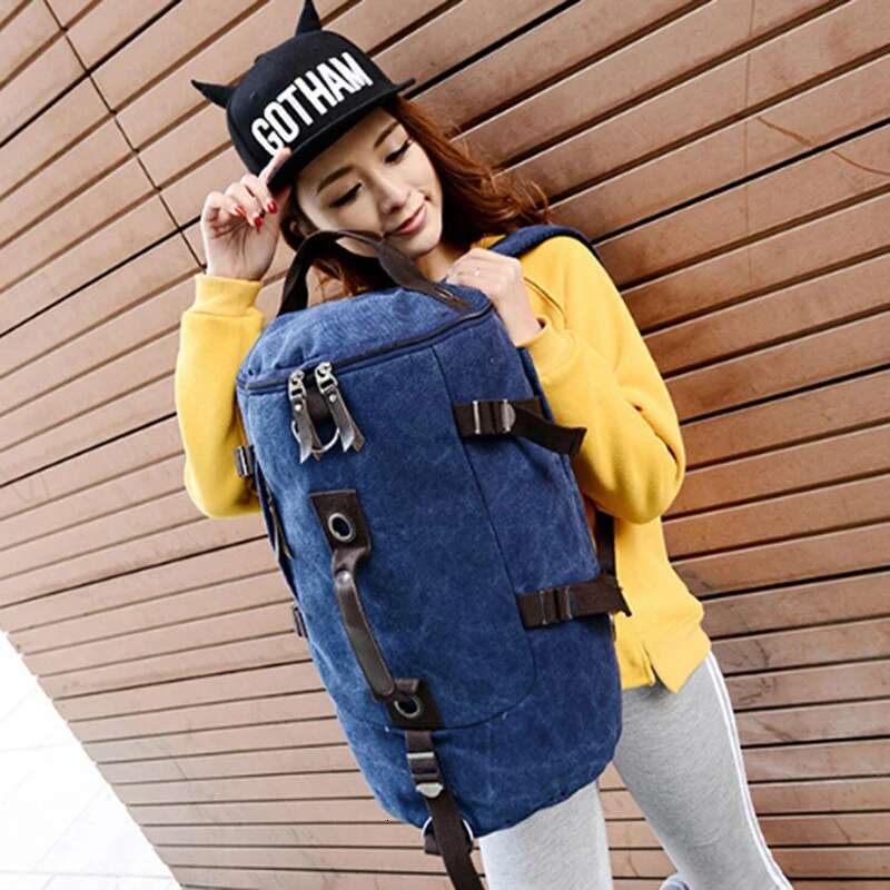 New Travel Mountaineering Men Camping Backpack Hiking Outdoor Sports Bucket Round Trekking Rucksack Traveg Bag