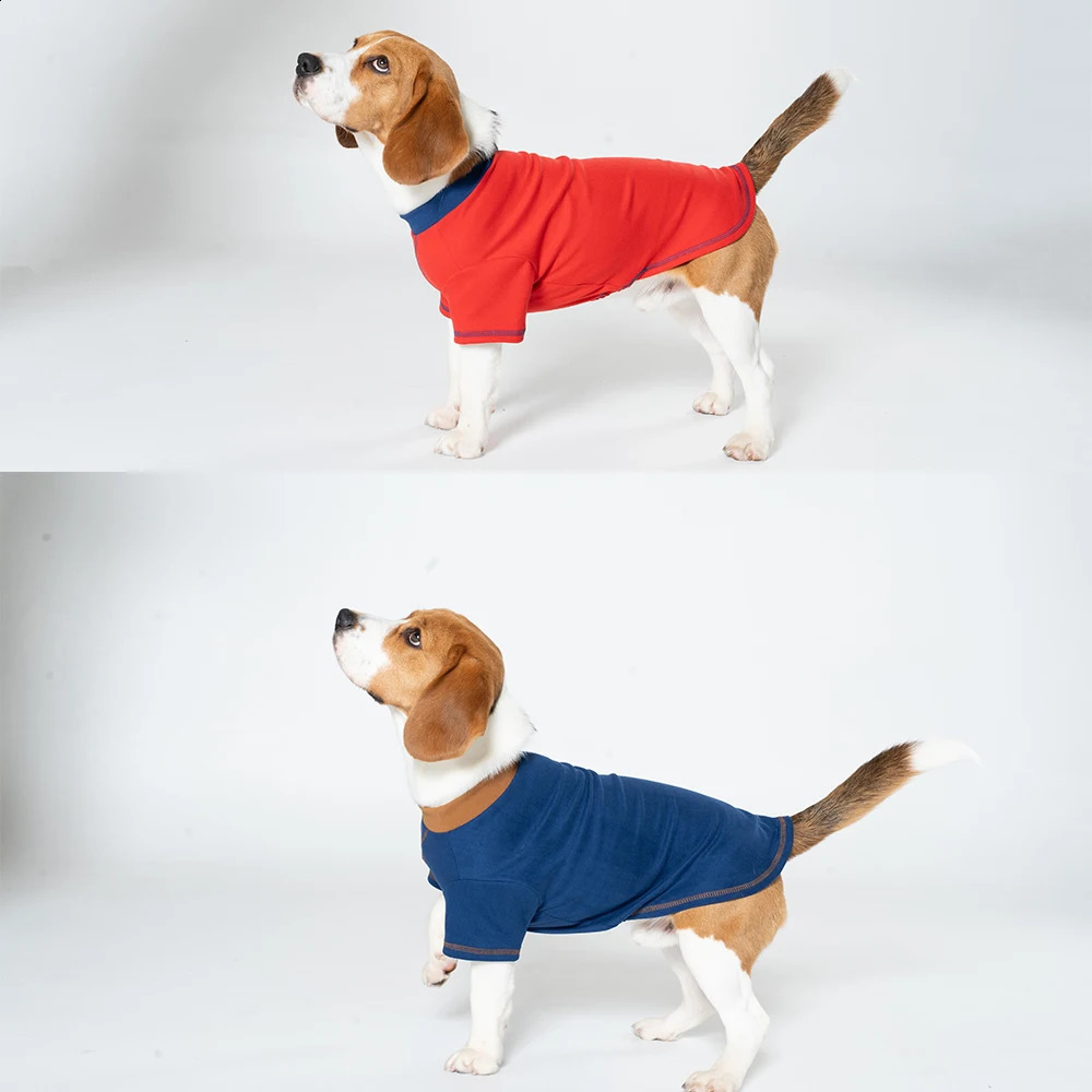 Dog Shirts Summer Puppy Spring Clothes Pet Pullover Sweatshirt Soft Long Sleeve Dog Clothes for Small and Medium Dogs T-shirts 250407