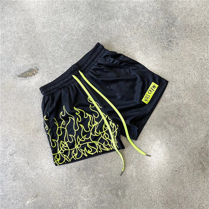 American style mens shorts summer sports and fitness gym running training fast drying breathable beach 250409Z