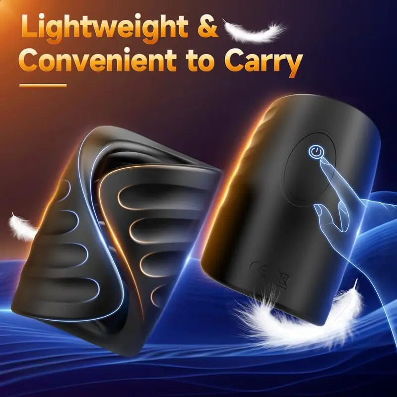 Male Masturbator Penis Training Vibrator with APP Control Strokers Glans Trainer Stimulator Sex Toys for Men 250410