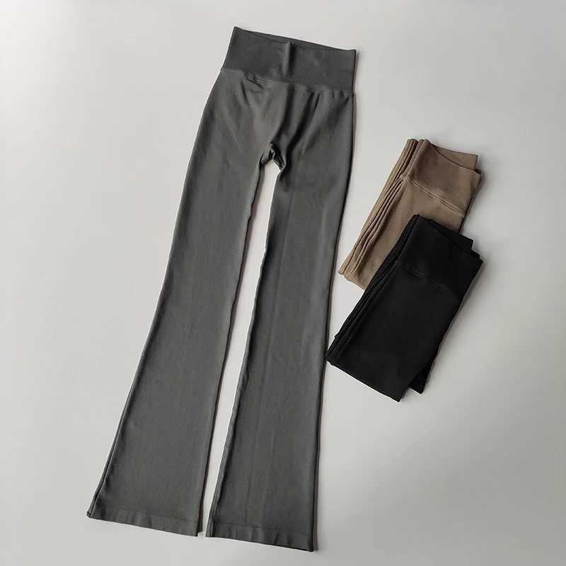 High waisted compression micro flame yoga with no awkward lines for outdoor wear seamless elastic fitness pants to lift legs Y250412