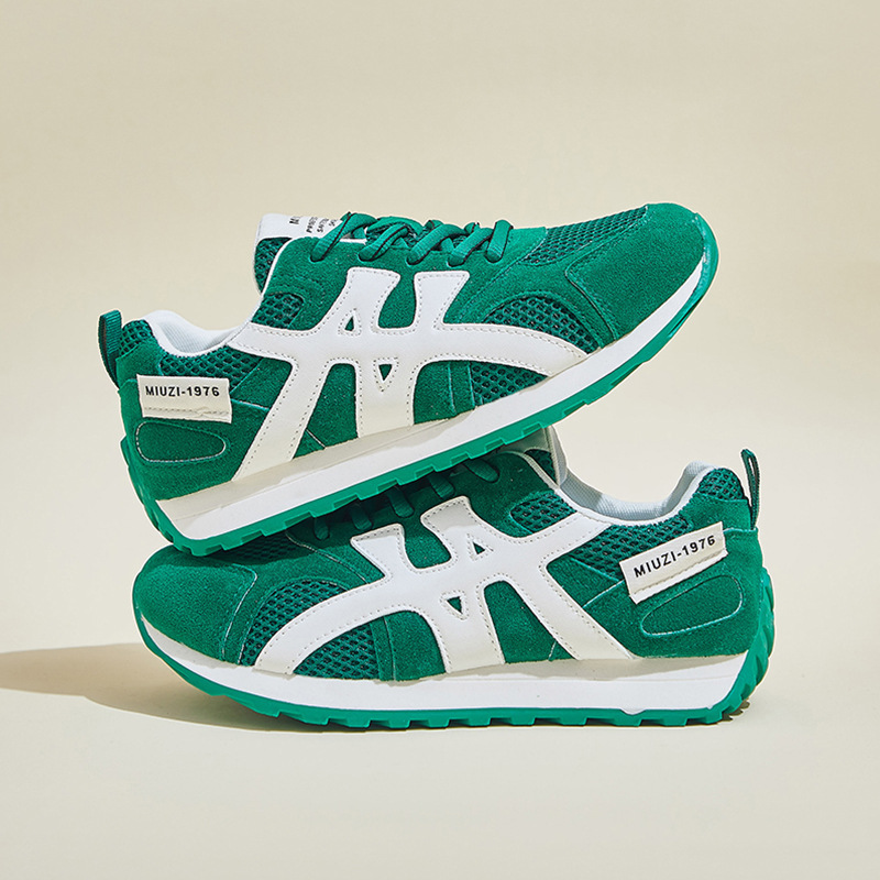 Street Style Sports Running Shoes Women 2025 Spring Summer Bestseller Breathable Mesh Soft Sole Sneakers Platform Height Increasing Versatile Casual S