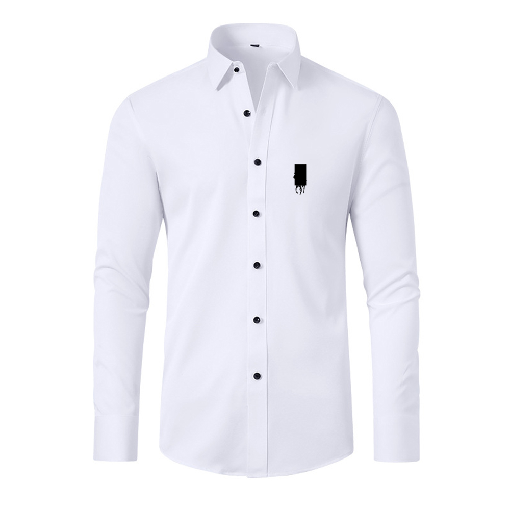 designer shirt men casual button up shirt dress shirt formal business shirts casual long-sleeved mens shirts breathable T-shirt clothing