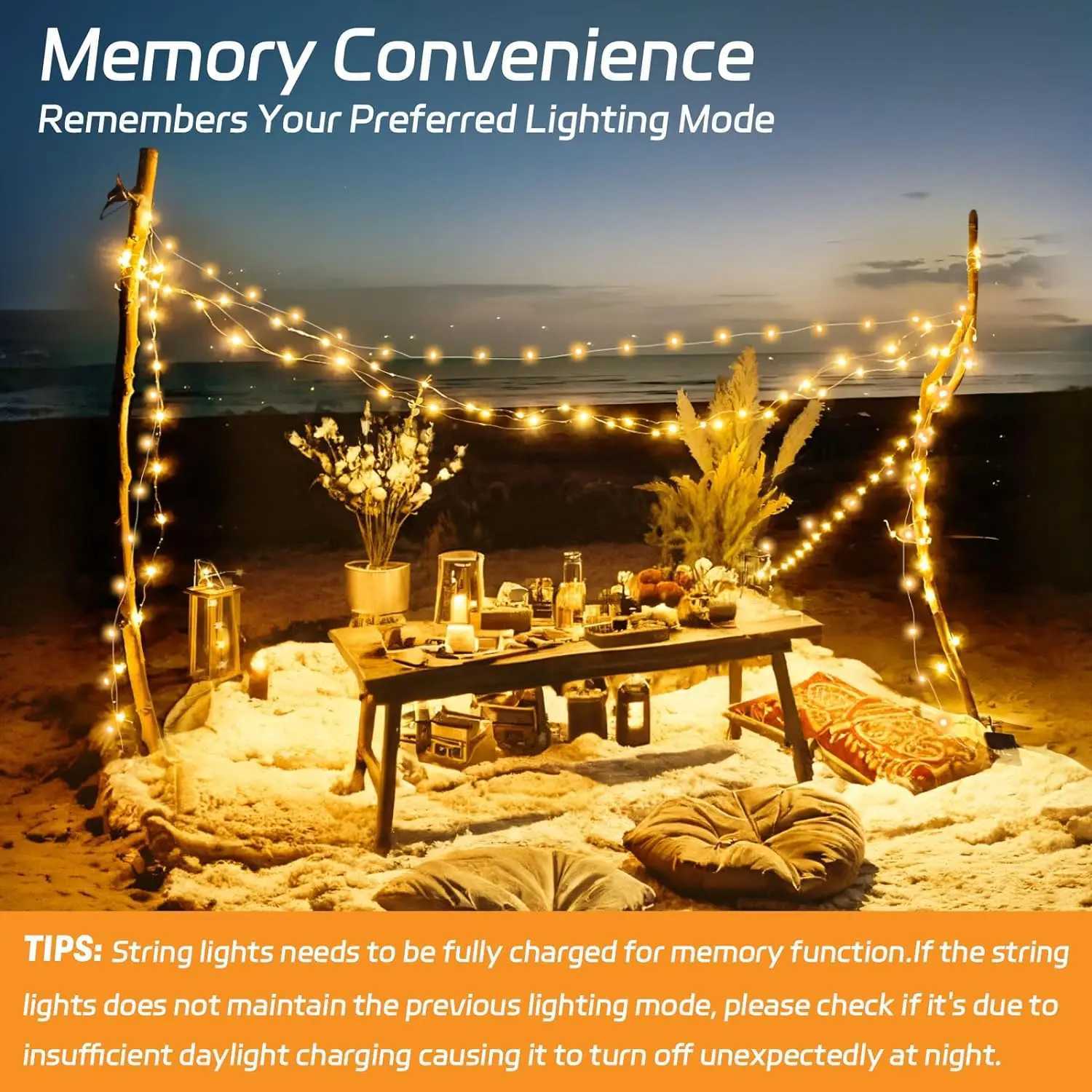 4Pack 400 LED Solar Light Outdoor Lamp String Lights For Holiday Christmas Party Waterproof Fairy Lights Garden Garland Copper M251113