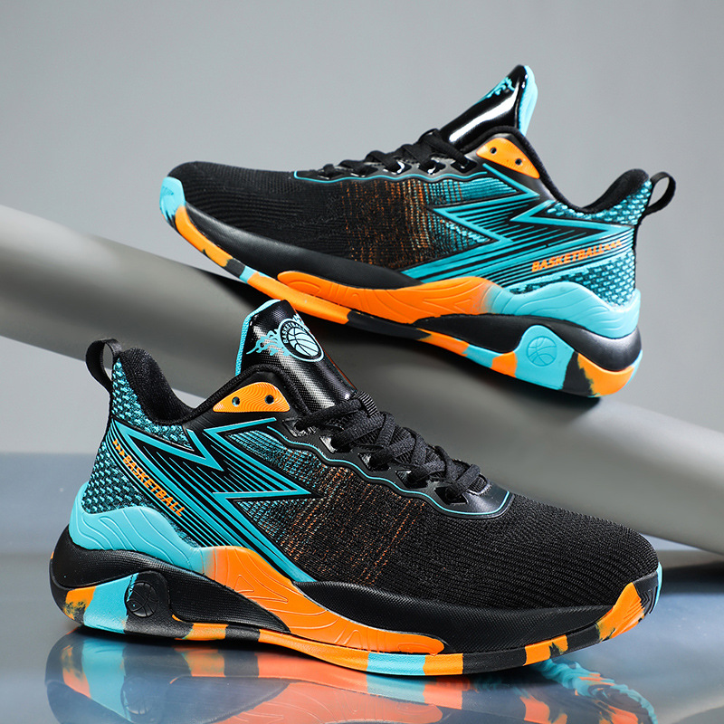 Free shipping designer basketball shoes men black blue purple comfortable breathable wear-resisting outdoor sport shoe classics