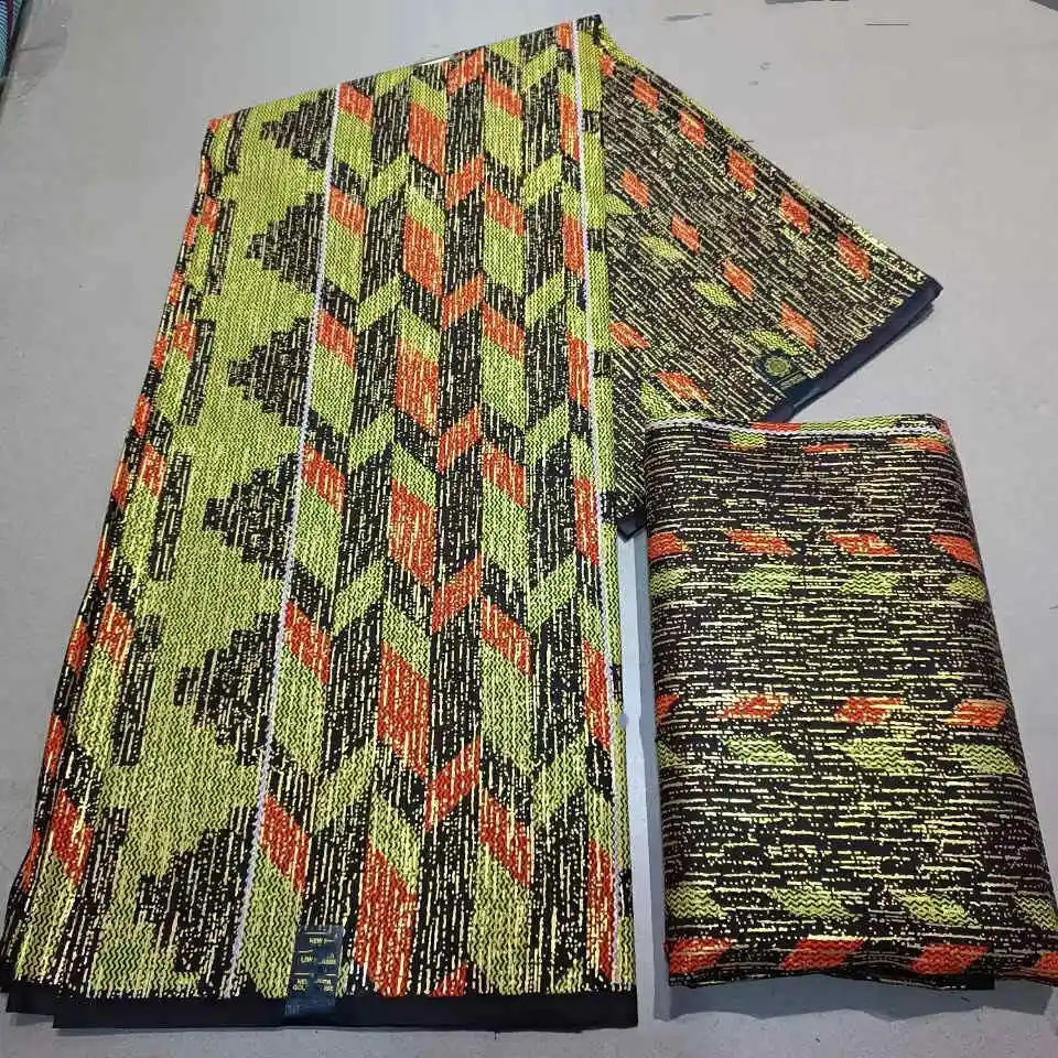 24 100% Cotton d real Veritable African wax high quality pagne wax Veritable 6yards african ankara sewing fabric 250407