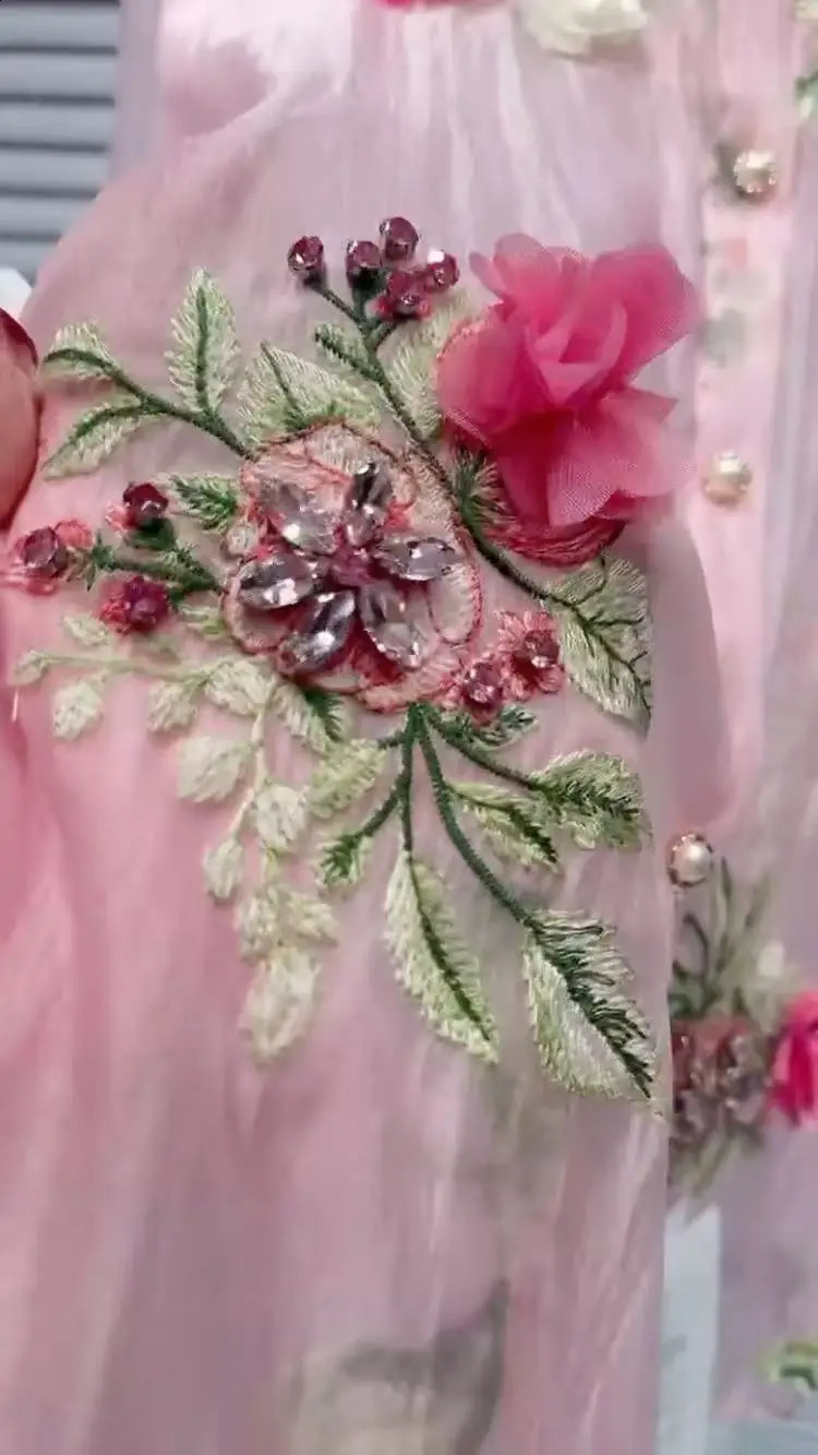 y style floral y sparkling diamond thin sunscreen shirt womens long sleeved summer top 250411