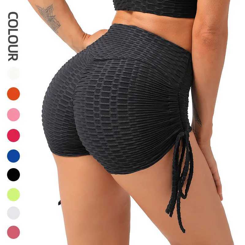 Push up shorts womens cycling shorts high waisted pull up shorts breathable fitness gym training yoga shorts Y250412