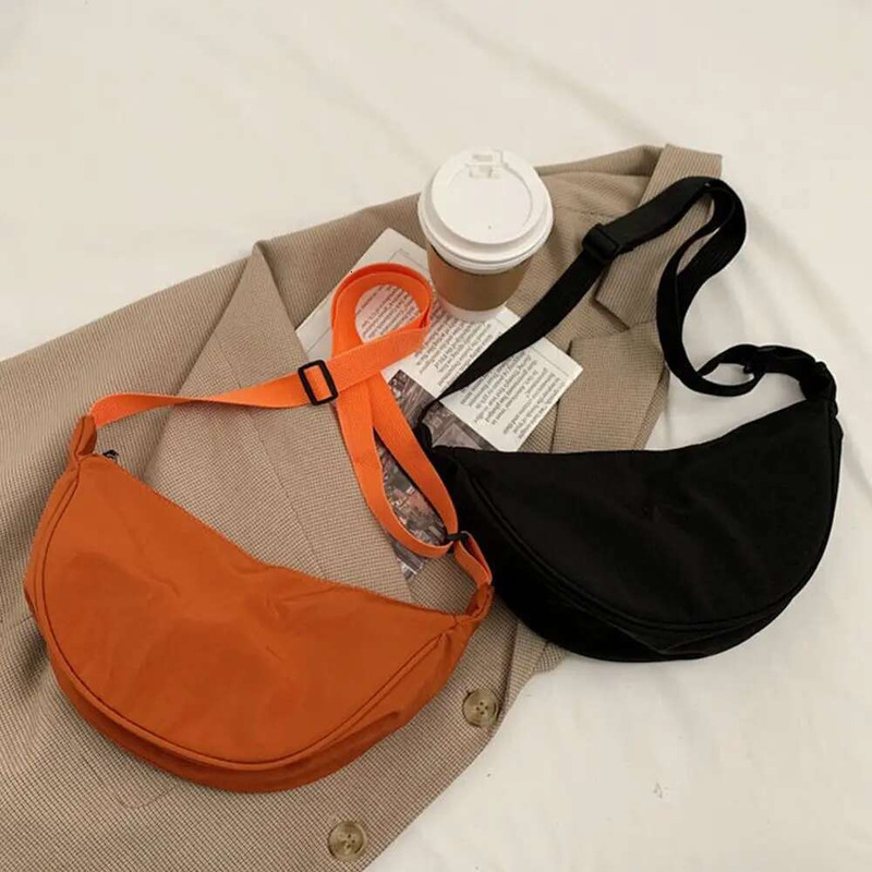 Fashion Nylon Casual Hobos Chest Underarm Crossbody For Women Students Shoulder Cross Body Bag