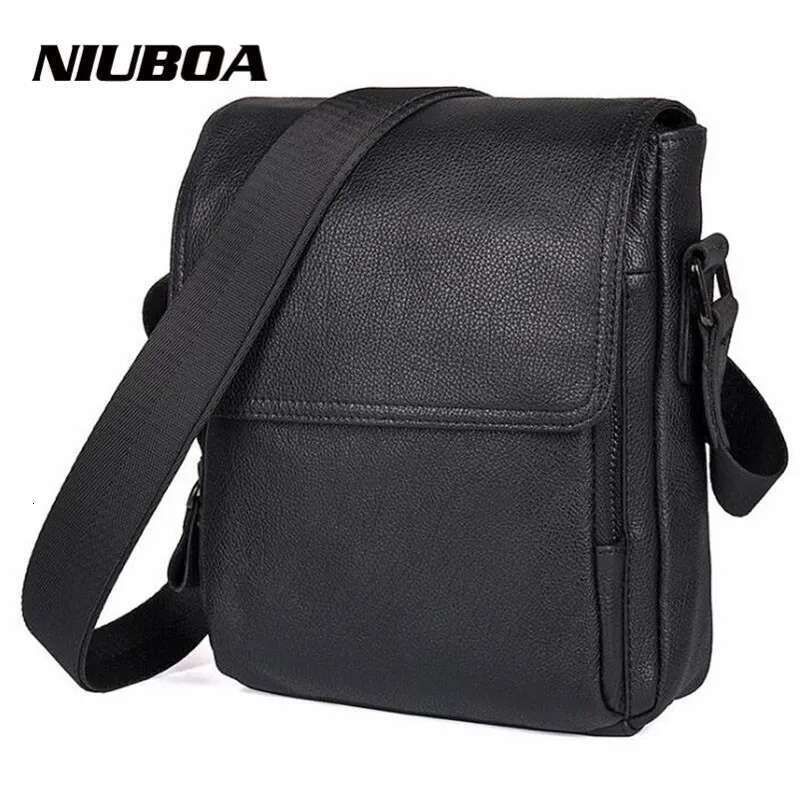100 genuine leather men messenger bag top quality casual crossbody simple design purse gift shoulder bags