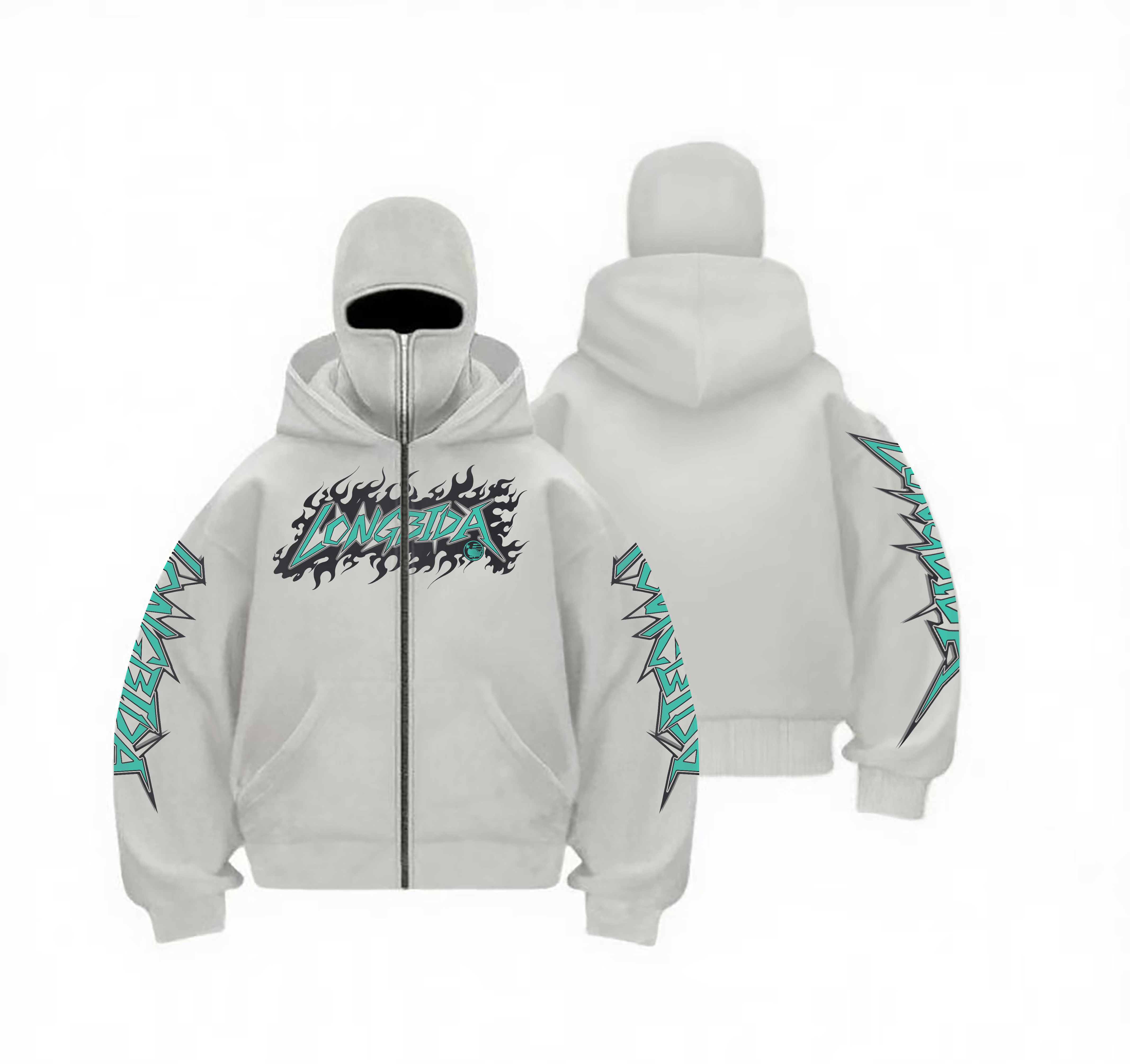 Designer Men's Hoodies Face Mask Hoodie Luxurious Design Letter Print Keep Warm Hip-hop Mysterious Dark Style Couples Autumn And Winter Sweatshir