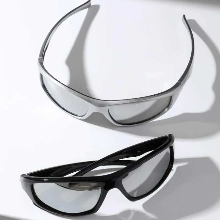 2PCS Square Frame Mens Sunglasses Combination Y2K Style Daily Street Summer Party Decoration Glasses WomenC250412