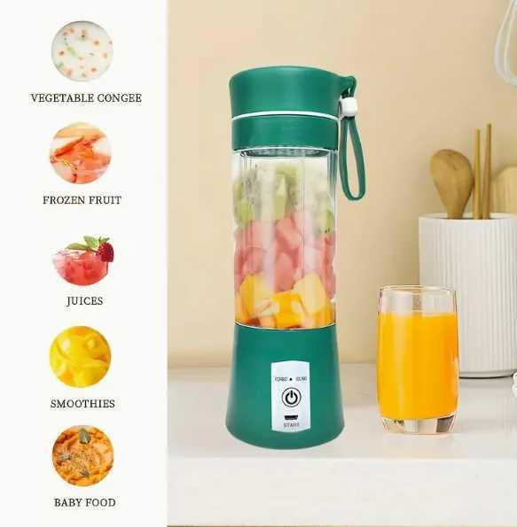 Wireless portable juicer-multifunctional kitchen and home juicer USB charging suitable for home use C251113
