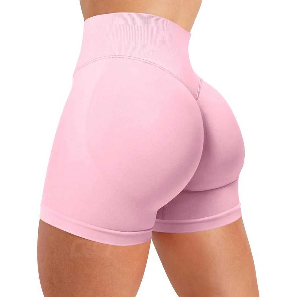 4.5-inch impact short low rib band yoga short seamless flexible warping Bum workout gym short Booty high stretch running short Y250412