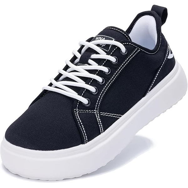 Designer Shoes High Quality Women's Wide Toe Box Canvas Sneakers Comfortable Slip On Walking Shoes for Women Casual Platform Fashion Sneaker