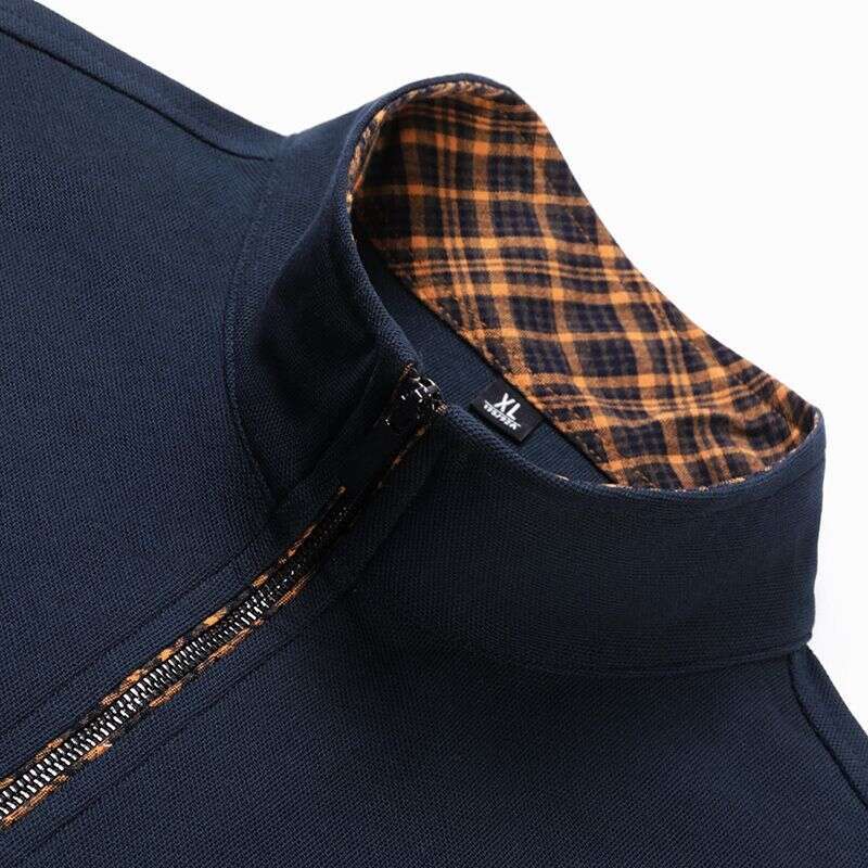 Noble Crocodile Genuine Heavyweight designer handbag Men's Polo Shirt Spring Autumn New Loose Turn-down Collar Top Casual Long Sleeve T-shirt