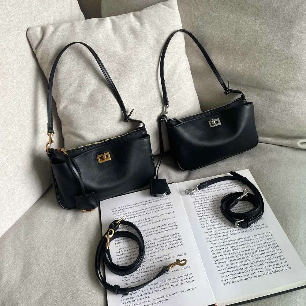 Motingsome Designer Bags Genuine Leather Bag Woman Fashion Spring Purses Crossbody Mini Tote Underarm Messenger Handbag