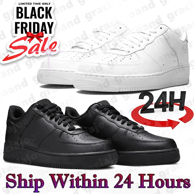 Running shoes 1 trainers one classic vintage triple white black mens sneakers sports chaussures homme trainers 36-45