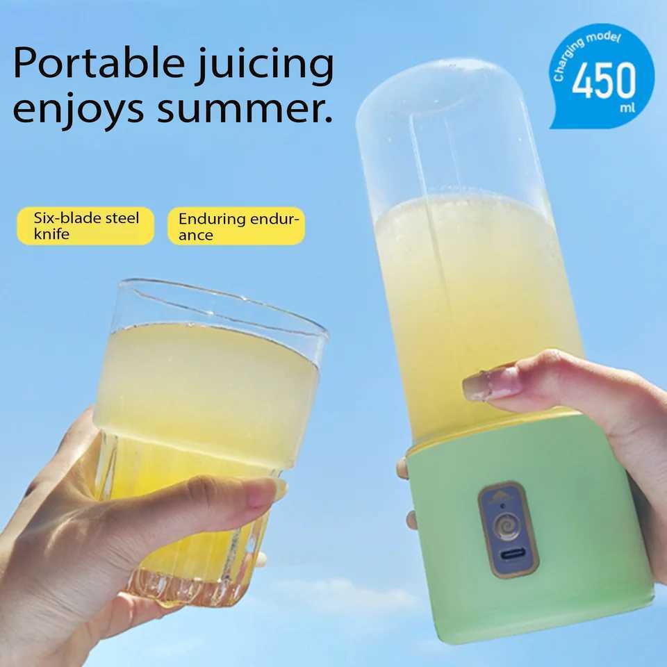 Multifunctional Portable Juice Cup Rechargeable Juicer Students home double-scene compact fresh squeezed super easy C251113