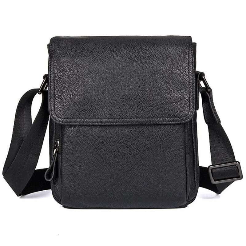 100 genuine leather men messenger bag top quality casual crossbody simple design purse gift shoulder bags