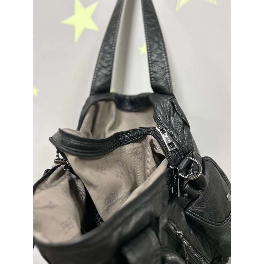 Angelkiss Women Handbags Satchel Top-Handle Leopard Handbag PU Bag Dumpg Pack Multi-Pockets Shoulder Bags