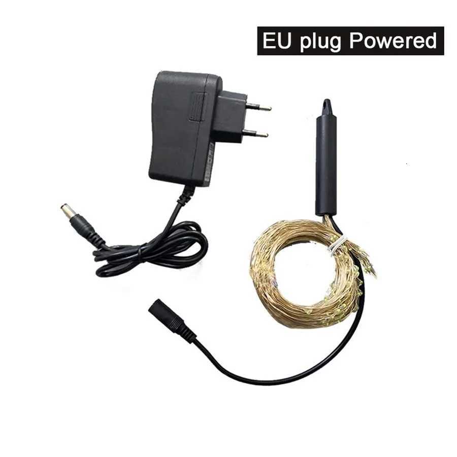 New 100/200LED Copper Wire Tree Vine Waterfall String Lights DIY Christmas Garland Fairy Lights for Party Wedding Holiday Decor M251113