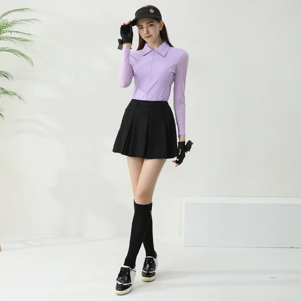 Golfist Women Golf Skorts Tennis Skirts Athletic High Waisted with Invisiable Pocket Inner Shorts Sport Workout Pleated Skirt 250411