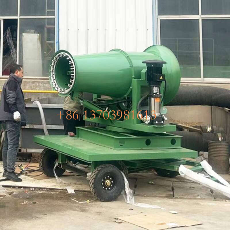 Compact 15m Water Mist Cannon for Small-Scale Dust Control