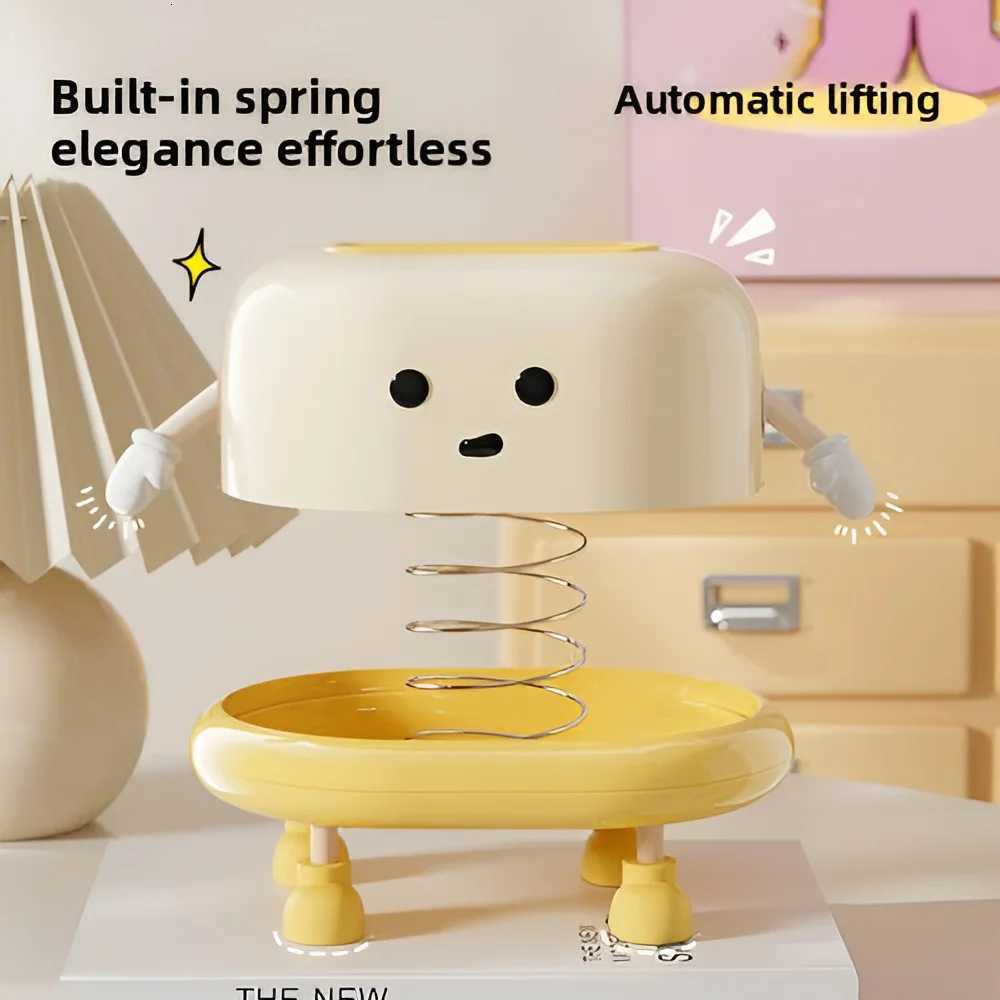 BathroTissue box living ro high-end light luxury desktop high-end art table decorationcreative highappearance paper box Y251112