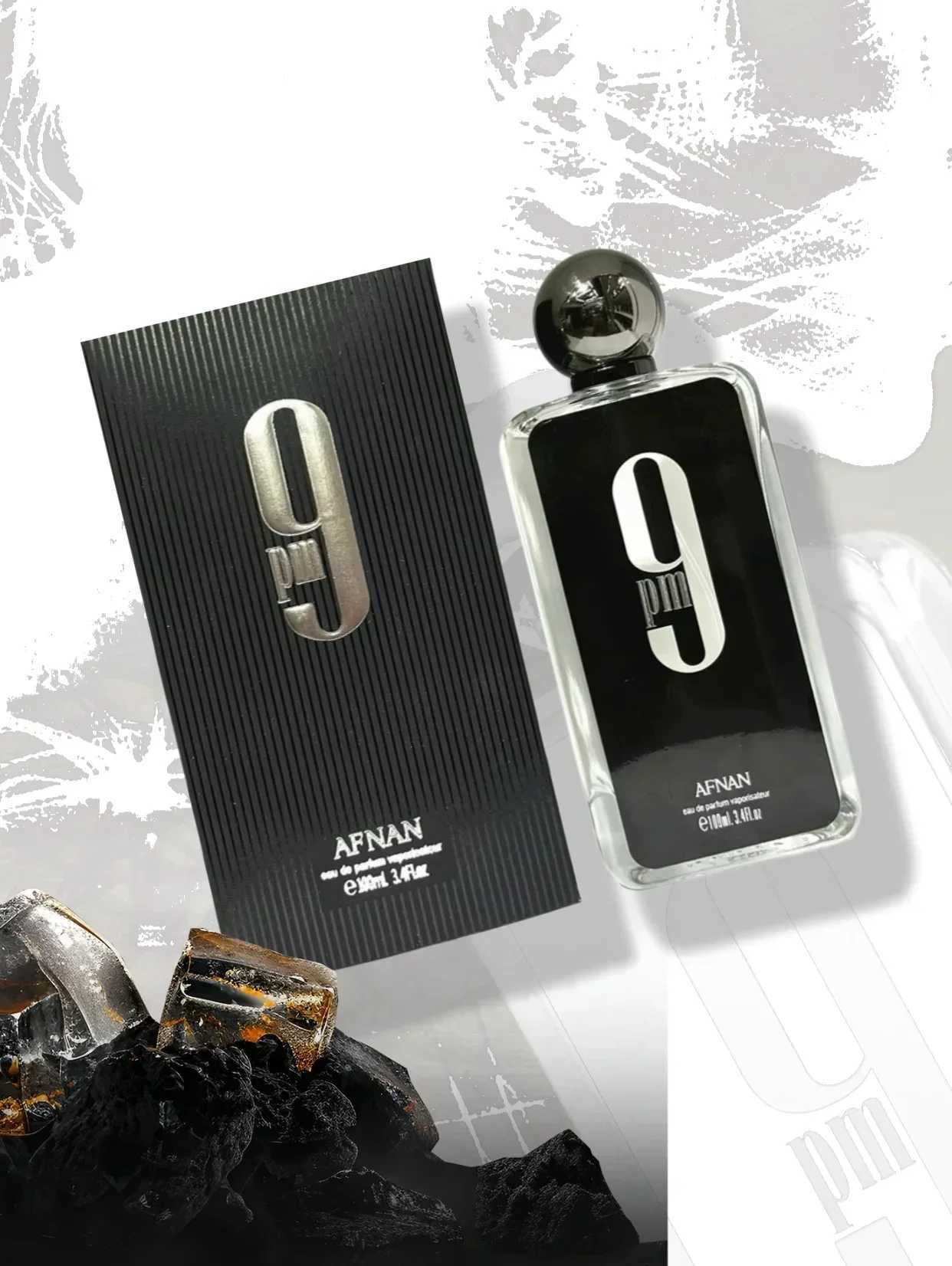 Afnan 9PM Eau de Parfum 100ml Warm Vanilla Amber Tonka Long-Lasting Masculine Fragrance for Night Out Date Special EvT251113