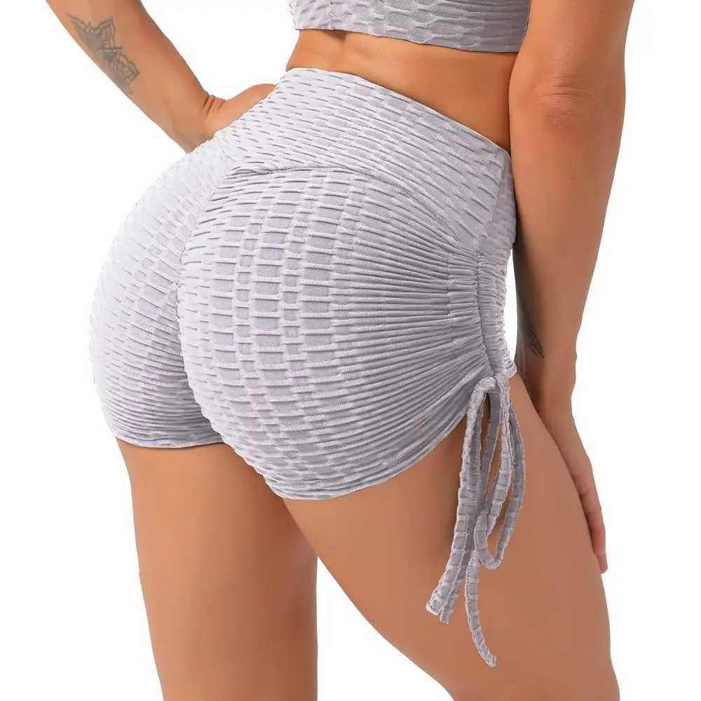 Push up shorts womens cycling shorts high waisted pull up shorts breathable fitness gym training yoga shorts Y250412