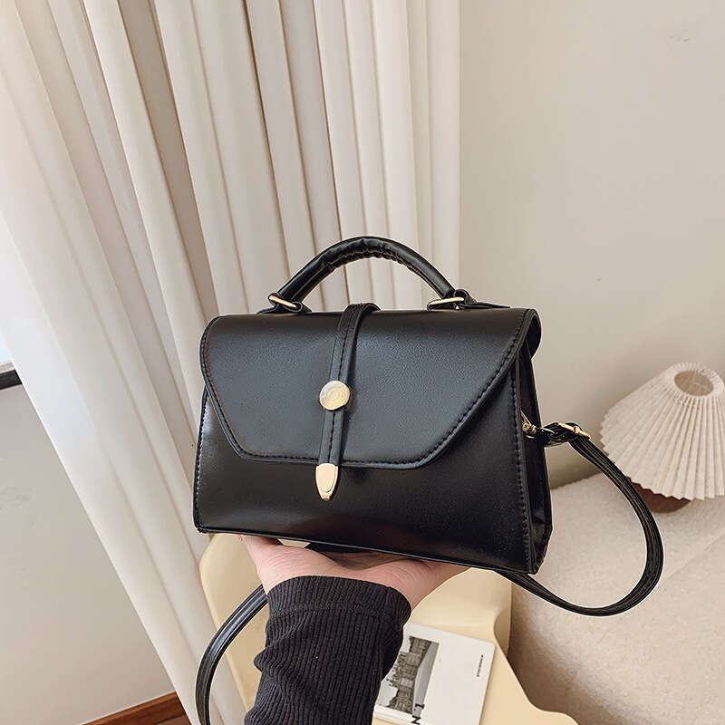 Temperament internet celebrity niche design small square handbag 2025 women's new single shoulder bag