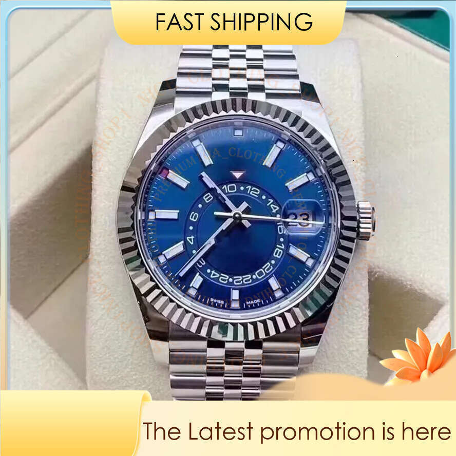 Mens SkyDweller Watch Mens Automatic Mechanical Movement Small Dial Sapphire Calendar 41mm Bracelet Fashion Business Wristwatches Montre 3d0
